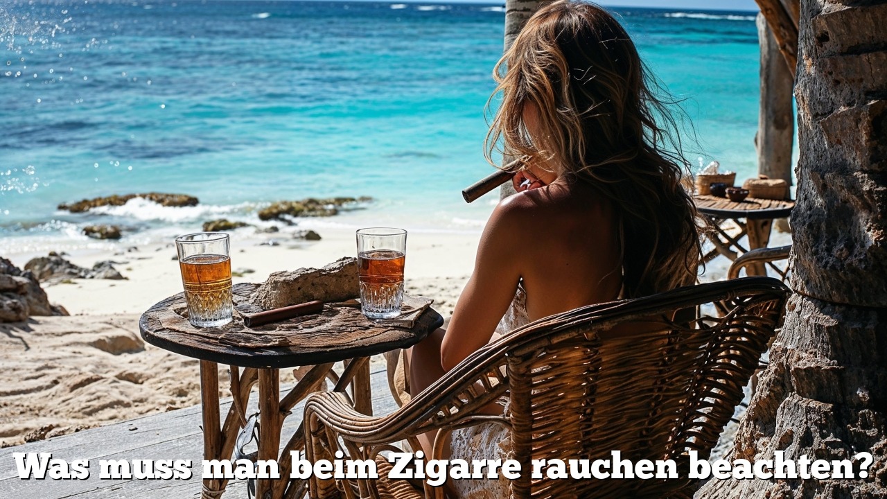 Was muss man beim Zigarre rauchen beachten?