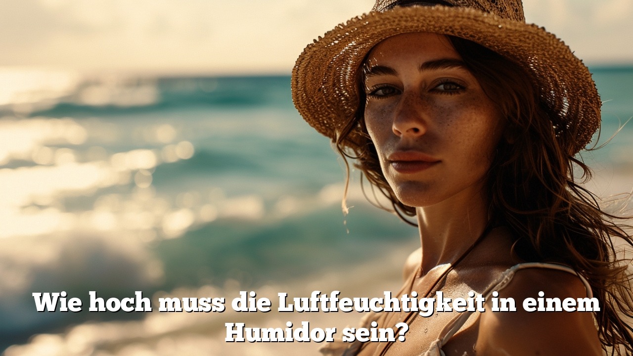 Wie hoch muss die Luftfeuchtigkeit in einem Humidor sein?