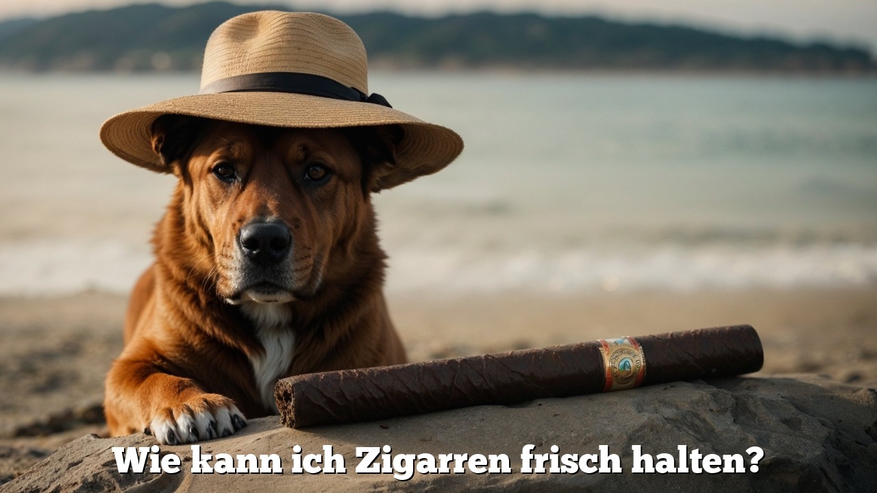 Wie kann ich Zigarren frisch halten?