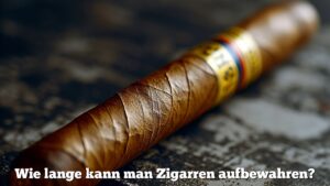 Wie lange kann man Zigarren aufbewahren?