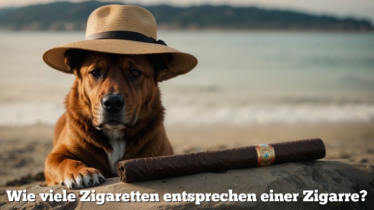 Wie viele Zigaretten entsprechen einer Zigarre?